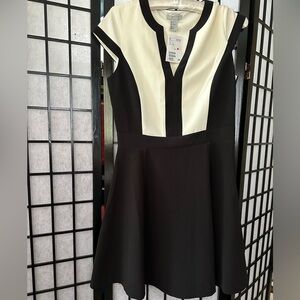 Black and white dress H&M